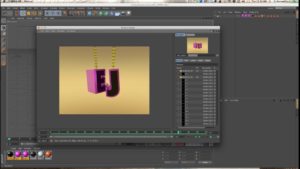 Springs & Spline Dynamics in Cinema 4D Tutorial Part 01: Hanging Objects On a String