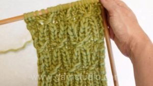 How to knit a smock pattern