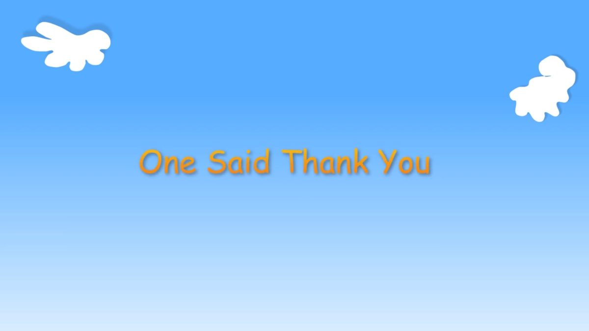 Kindergarten Year A Quarter 2 Episode 8: “One Said Thank You”