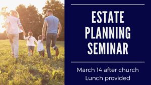 Estate Planning Seminar @ Eastside