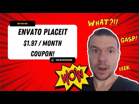 🔥 The Best Envato PlaceIt Coupon ONLY 1.97$ per Month 💵