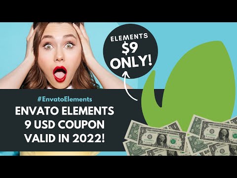 🔥 Envato Elements 9 USD Coupon 🙀 Valid Starting from February 2022 ⏰