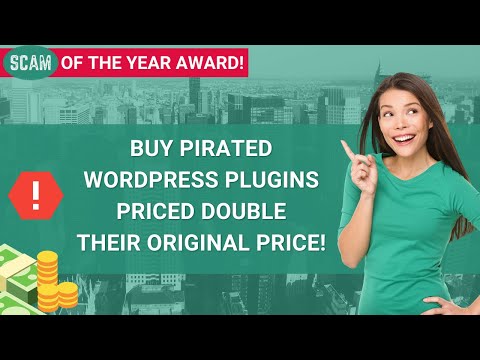 Scam of the Year Award! 👺 Buy pirated WordPress plugins at double of their original price! promex.me