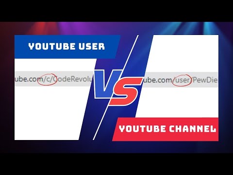 What’s the difference between YouTube user and channel? Are they separate types of YouTube accounts?