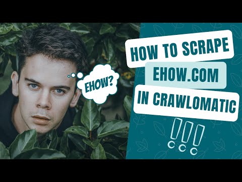 Scraping eHow.com – using Crawlomatic and Puppeteer/HeadlessBrowserAPI