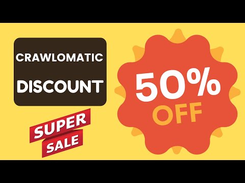 Crawlomatic 50% discounted for one week!