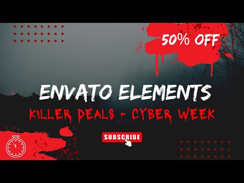 🔥[Cyber Week Sale] Envato Elements Coupon – Get 50% OFF for any plan [Limited Time Offer]⏰