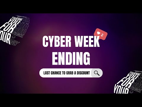 Cyber Week Sale 2022 Ending Soon – Hurry Up If You Want To Grab Discounted Licenses For Plugins!