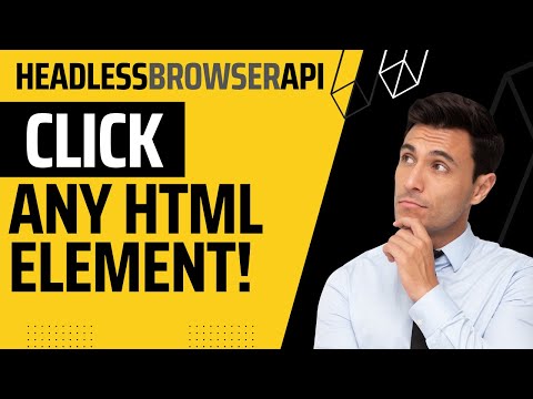 HeadlessBrowserAPI Update: Click on Elements Using CSS Selectors and Bypass Captchas (+ Crawlomatic)