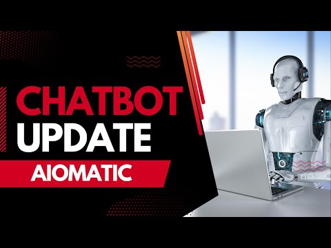 Aiomatic new ChatBot Feature! Simulate ChatGPT using a new custom AI Chat Bot!