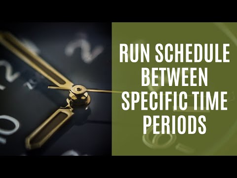 New Feature For My Plugins: Run Rules Only Between Specific Time Periods Daily