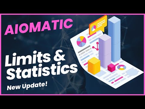 Aiomatic update: API Call Limits and Statistics Features Added