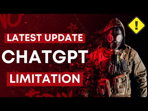 ChatGPT limitations in its latest update #chatgpt #limited