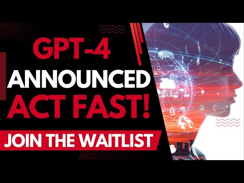 [URGENT] OpenAI just announced the GPT-4 models! Join the GPT-4 API waitlist now!