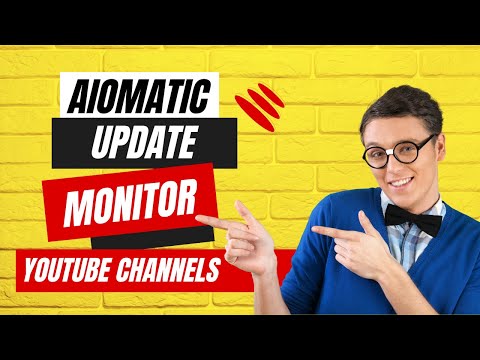 Aiomatic Update: Monitor YouTube Channels For Videos And Create Articles From Them