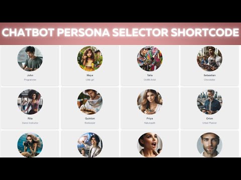 Aiomatic New Feature: Chatbot Persona Selector Shortcode