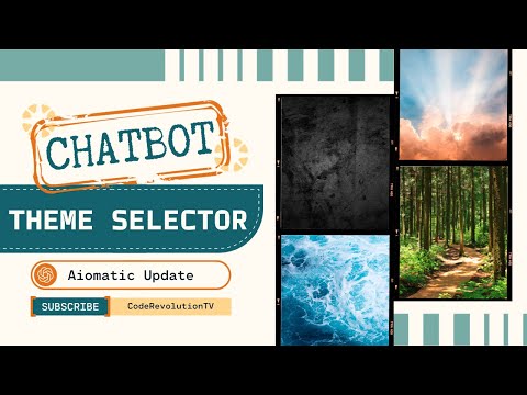 Aiomatic Update: Chatbot Color Theme Selector