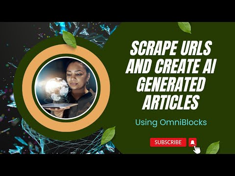 Scrape Any URL And Create A Long Form AI Generated Article Based On It