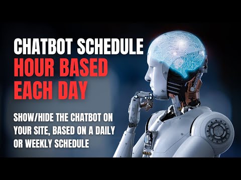 New Aiomatic Feature Alert: Schedule Your Chatbot with Hour Intervals and Daily Controls