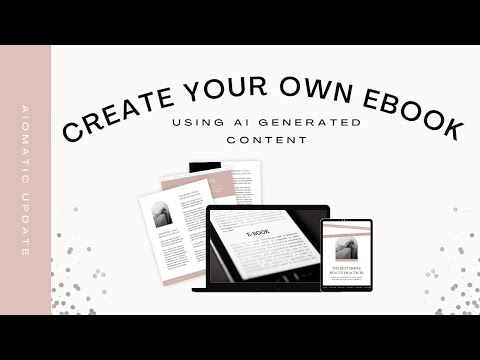 Aiomatic New OmniBlock Template: Create Your Own eBook Using AI Generated Content