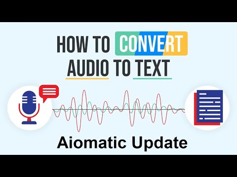 New Aiomatic Update: Transcribe Audio to Text in Posts! 🎙️📝