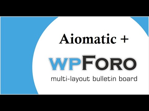 Integrating wpForo with Aiomatic – Full Setup and Workflow