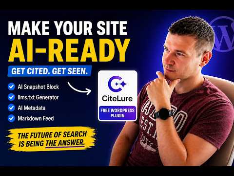 Your Website Is Invisible to AI (Fix It with This Free WordPress Plugin)