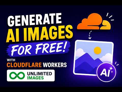 Use Cloudflare Workers to Generated Unlimited Free AI Generated Images