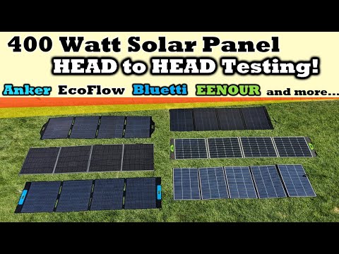 Finding the BEST 400 Watt Portable Solar Panel! – SIX Different Brands TESTED! Surprising Results!