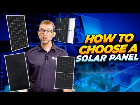 How To Choose A Solar Panel