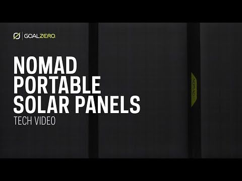 GOAL ZERO NOMAD PORTABLE SOLAR PANELS | TECH VIDEO