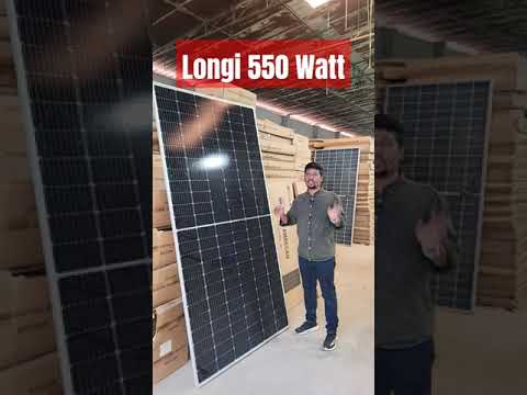 550 Watt Solar Panels