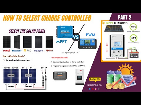 Master Off-Grid Solar: Sizing Solar Panels & Charge Controllers for Ultimate Efficiency MPPT & PWM.
