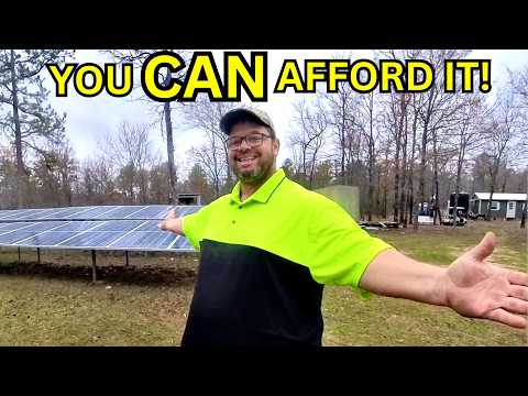 87 Dollars For Solar Panels. WOW !!