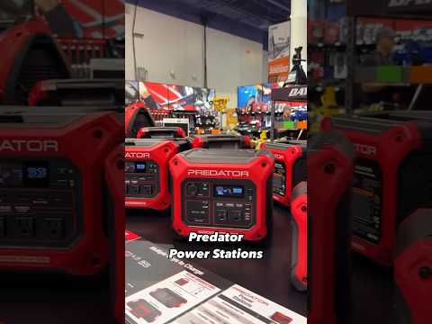 SEMA 2024: Predator Power Stations and Solar Panels coming to #HarborFreight in 2025.