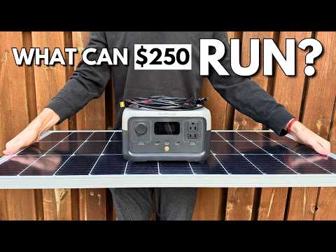 Dirt-Cheap Solar Generator Setup – What Can It Power?