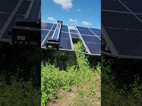 Solar panel cleaning system #varisu