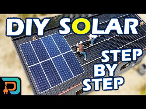 9kW DIY Home Solar Panel System Installation – Start to Finish