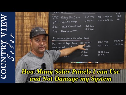 How To Calculate the Maximum Number of Solar Panels