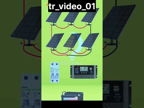 Solar panel inverter wiring 👍 #electrician #electricain #electricalengineering #electrical #electric