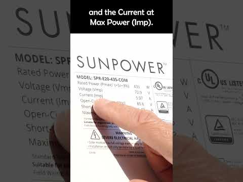 How to Test a Solar Panel and Read Solar Panel Ratings | RV with Tito DIY