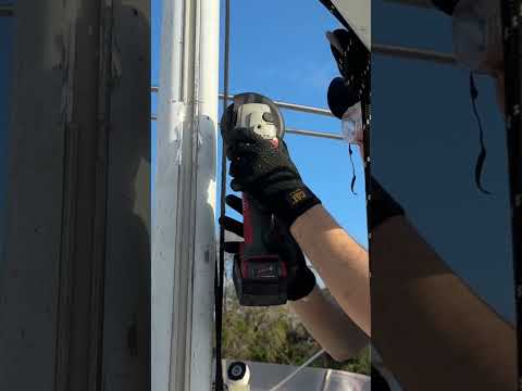 Power Tools & Boats: Raising the Boom for Solar Panel Installation! ⚓🔧☀️