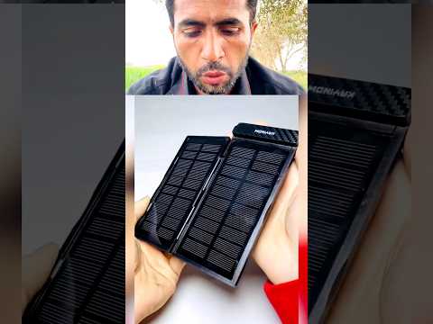 Amazing Solar Power Bank 📱#shorts