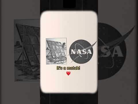 Solar panels in space