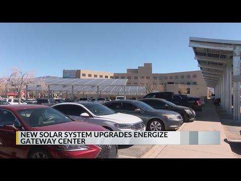 Solar power project completed at Gateway Center