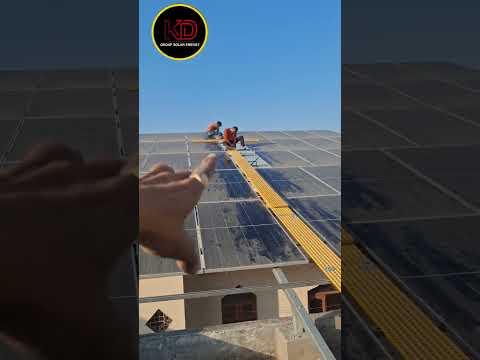 Soler Walkway Soler panels  Soler system  #kdgroupsolarenergy #electrical #youtubeshorts #shorts