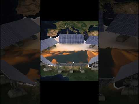 Solar panels on dessert ๐ฑ๐จ #shorts #facts