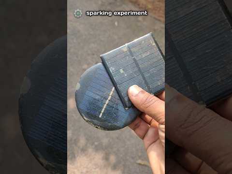 Aaj solar panel ke sath experiment karenge 😲 #shorts #project #experiment #sparkingexperiment