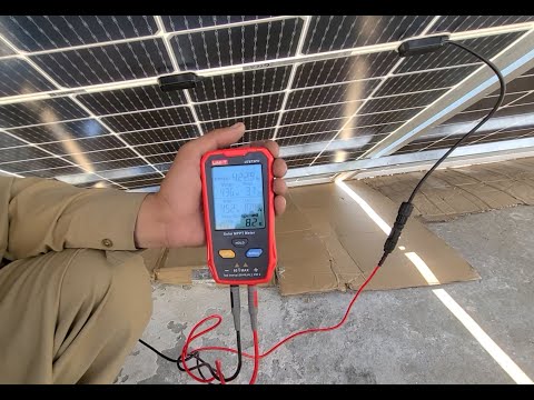 Testing of solar panels efficiency Canadian topcon JA Solar || Austro solar || all solar panels test