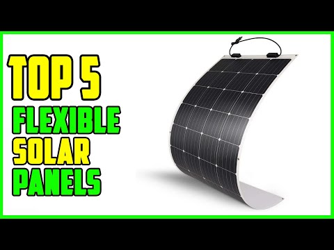 TOP 5 Best Flexible Solar Panels 2023